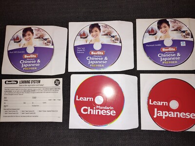 Berlitz Learn Mandarin Chinese Japanese Premier Learning New Language Program