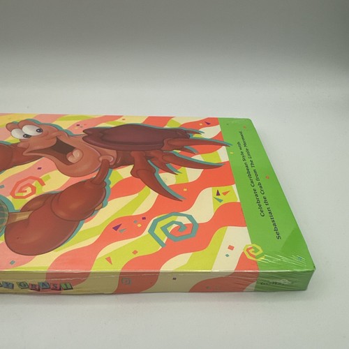 Disney's Sebastian The Little Mermaid 1990 Party Gras 1991 CDs Long Box SEALED! - Picture 5 of 18
