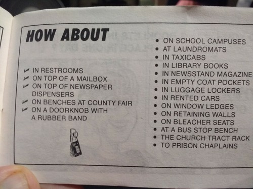 VINTAGE  CHICK TRACT  Who Me? Jack Chick Publications 1998 - Picture 10 of 10