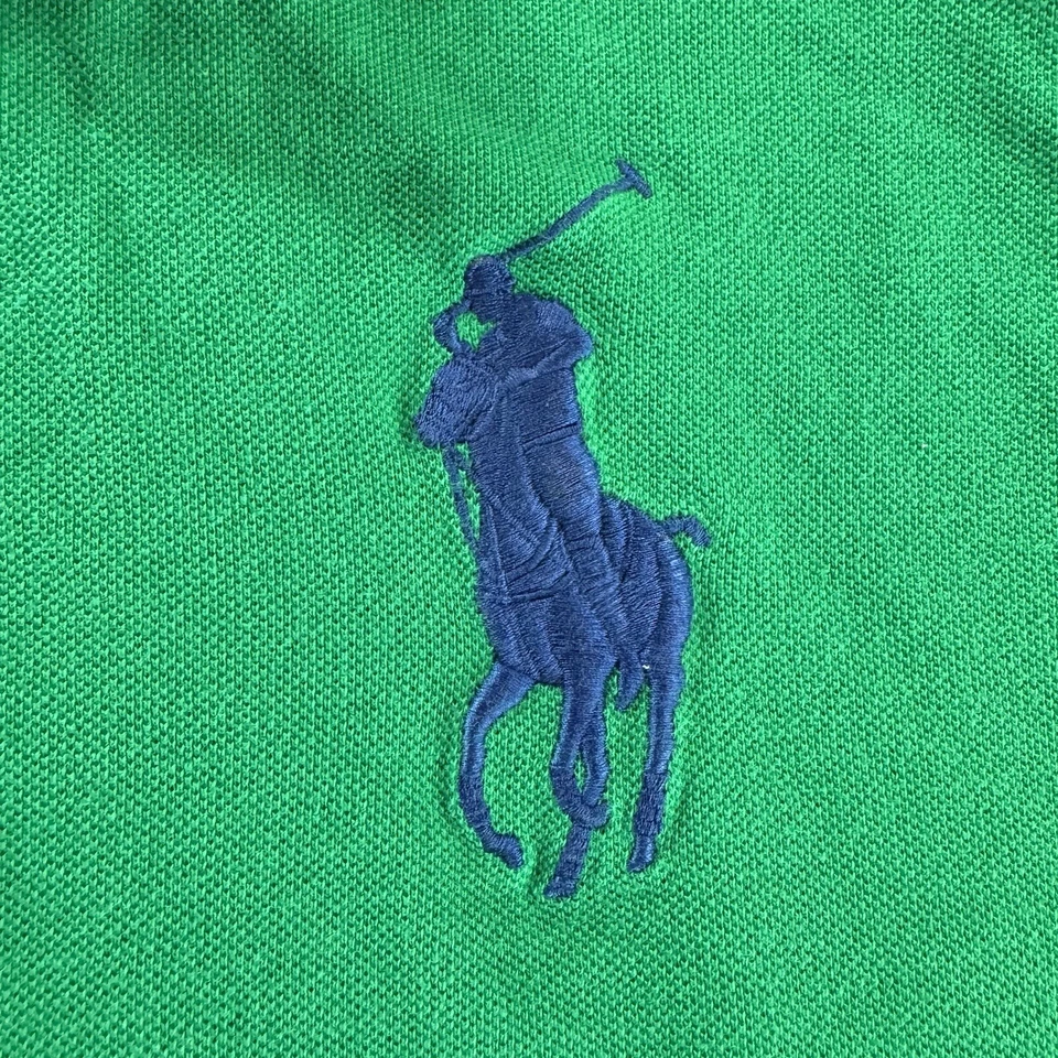 Polo Ralph Lauren "Ocean Challenge" Green Collard Short Sleeve Youth Boys XL - Image 4 of 4
