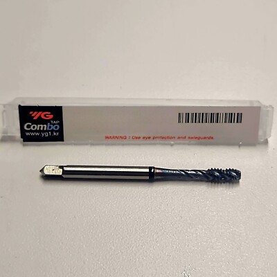 6-32 UNC UNIFIED THREAD TAP SPIRAL FLUTED COMBO TAP BOTTOMING H2 2FL #T2242C