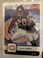 2006 Fleer  Thomas Jones 18  Chicago Bears