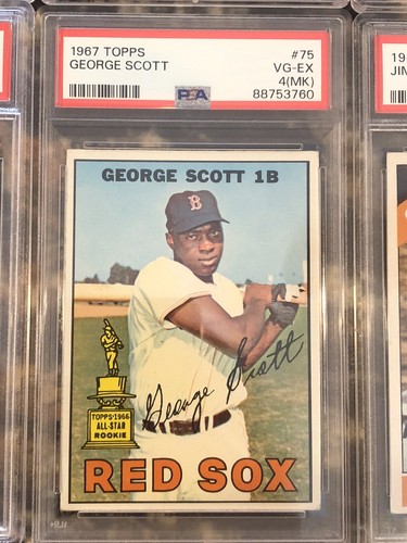 1960's PSA MLB LOT OF 12--MARIS, SNIDER, MATHEWS, ROBINSON, FORD, YAZZ- SEE PICS - Picture 14 of 18
