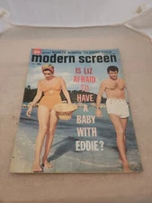 Modern Screen magazine July 1960 Marilyn Monroe Elizabeth Taylor Jane Fonda