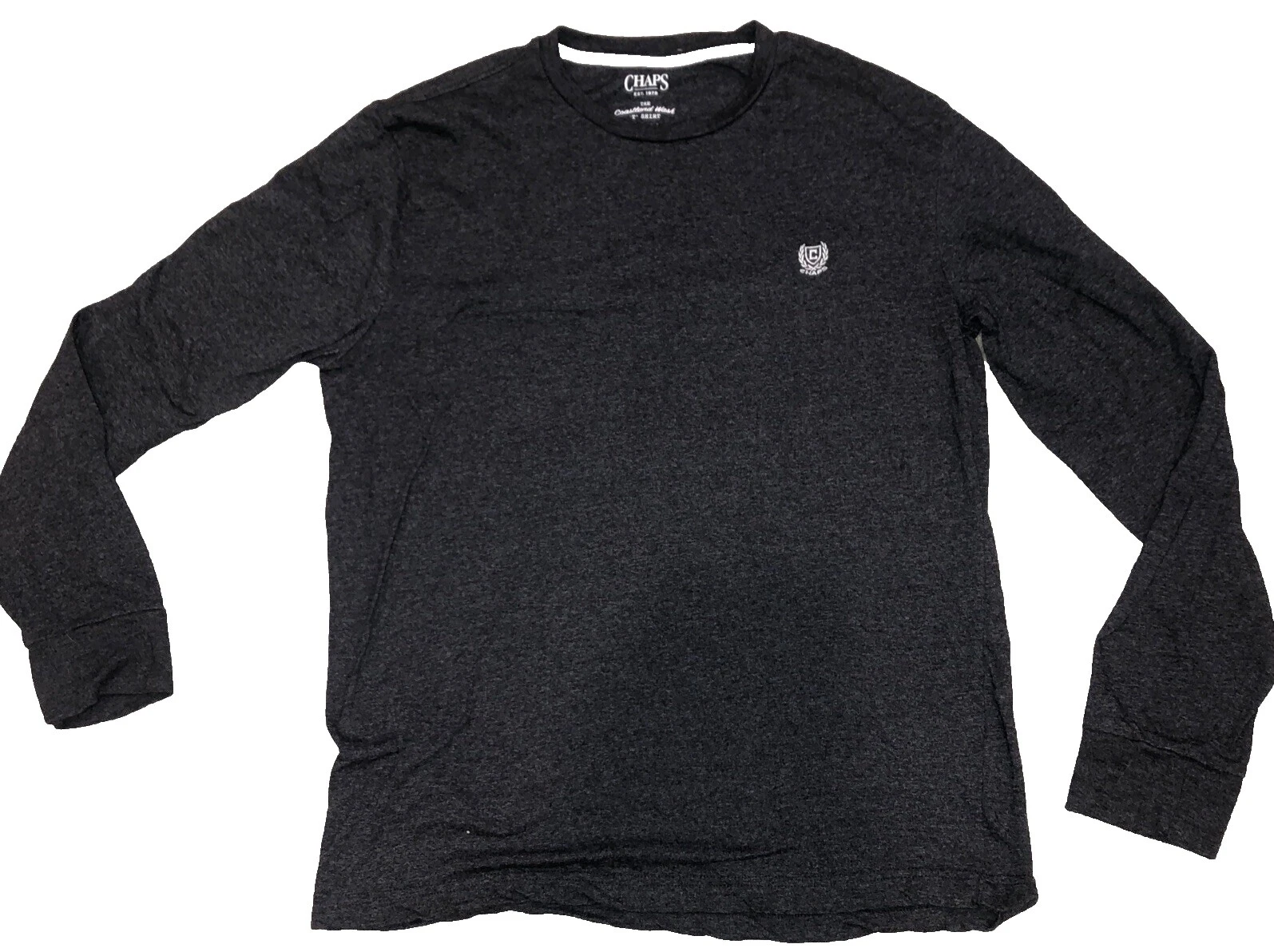 Chaps Cotton Long Sleeve Regular Size T-Shirts for Men