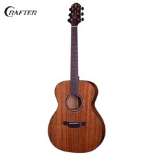 Crafter Able Series Orchestra Acoustic Guitar Solid Mahogany Top Able T635 N
