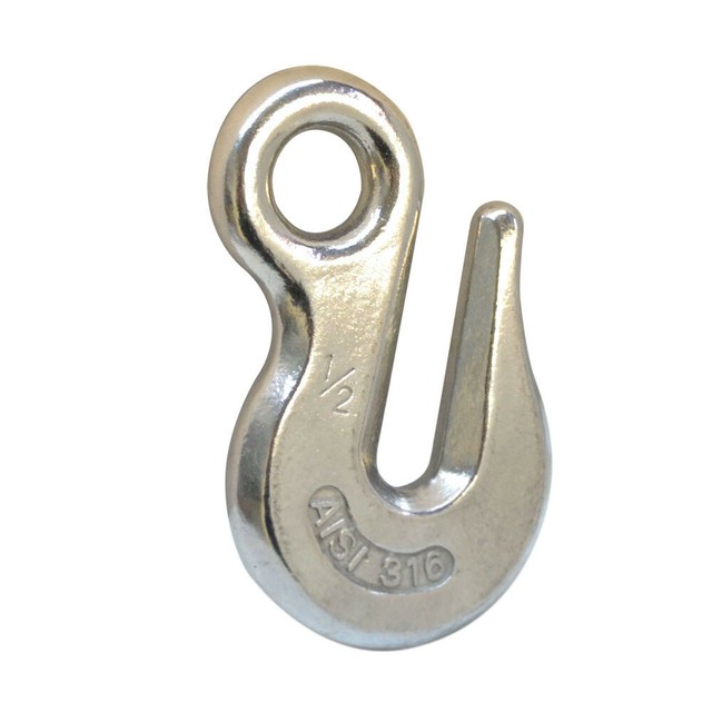 Stainless Steel Marine Boat 1/2'' Precision Cast Eye Grab Hook Chain Anchor T316 eBay