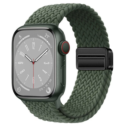 Magnet Nylon Armband für Apple Watch Ultra 2 49mm & Serie 1-9,Ersatzband 38-45mm - Bild 25 von 101