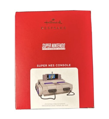 Hallmark 2021 Super Nintendo Ornament SUPER NES CONSOLE 