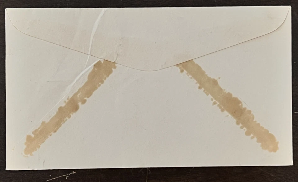 ERROR 1945 WARM SPRINGS GA FIRST DAY COVER WITH DEFECTIVE MACHINE CANCEL - Image 3 of 3