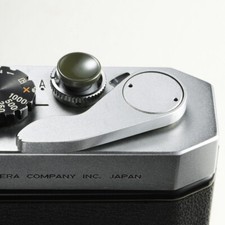 CAMERA SOFT SHUTTER RELEASE BUTTON 10MM GLOSS OLIVE 4 LEICA CANON NIKON / SRB-GO