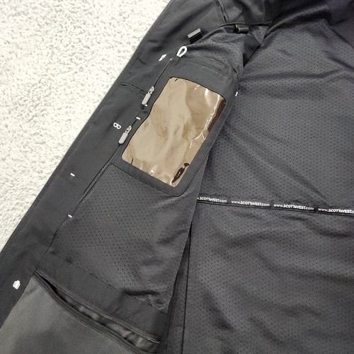 Scottevest Vest Mens XXXL 3XL Black RFID Travel Tec Sleeveless Utility Pockets - Picture 10 of 19