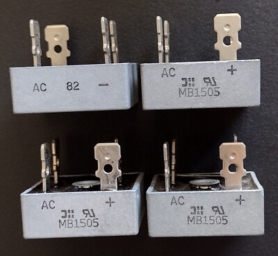 (1)Bridge rectifier: single-phase MB1505