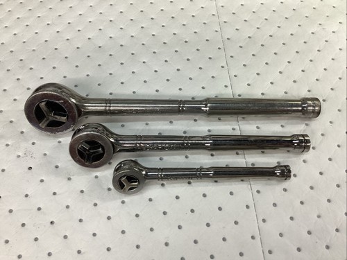 Craftsman Thumb wheel Ratchet Set. 1/2-43797. 3/8-43793. 1/4-43795. 3-Pieces