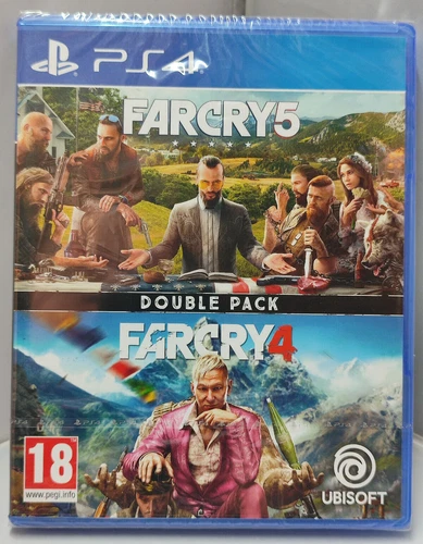 Far Cry 5 + Far Cry 4 : Double Pack - NEUF SOUS BLISTER : PS4 PAL FR