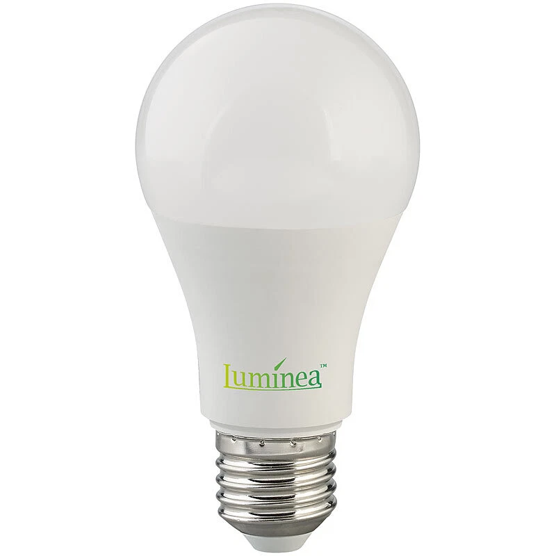 Luminea 2er-Set LED-Lampen mit Dämmerungssensor, E27, 11 W, 1.050 lm, weiß - Bild 3 von 3