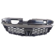 Matte Black Front Grille Grill For 04-05 Honda Civic 2 Door Coupe New Parts