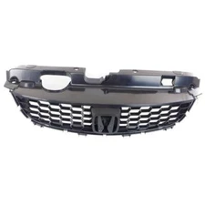 Matte Black Front Grille Grill For 04-05 Honda Civic 2 Door Coupe New Parts