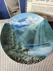 Nature's Legacy Series Plate "Misty Morning at Mount McKinley" MIB+COA — photo 2