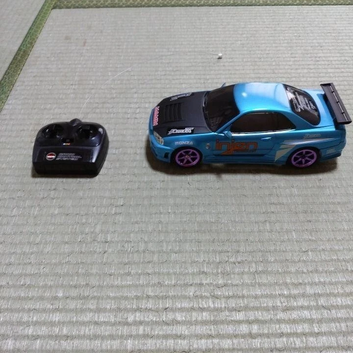 JDM LEGEND NISSAN SKYLINE GT R R34 DRIFT Full Function RC Car 1 18