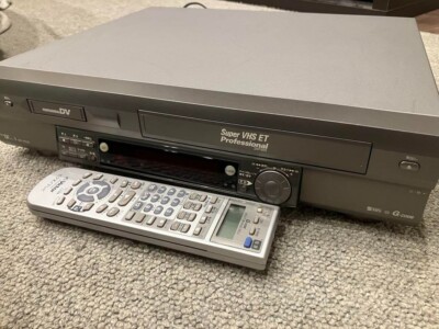 SR-VS30 MiniDV S-VHS Victor ビデオデッキ Victor(オーディオ) ビクター 業務用MiniDV & S-VHSダブルビデオ