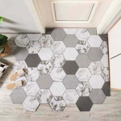 Printed Doormat Carpet Home Loop Floor Entrance Mats Carpet Non-Slip Door Mats