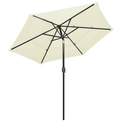 Sonnenschirm Alu-Mast 3-lagig Gartenschirm Ampelschirm mehrere Auswahl vidaXL - Bild 71 von 117