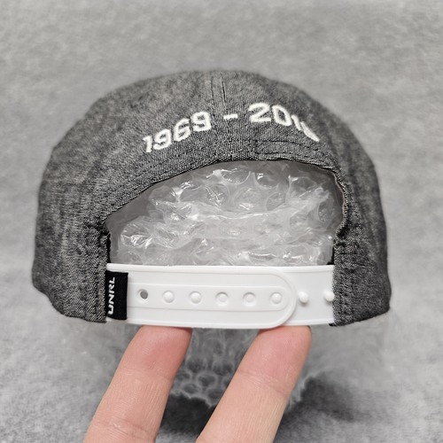 UNRL MNSU Mavericks Hockey Hat 50th Anniversary Snapback Trucker Cap OSFM Gray - Picture 7 of 21