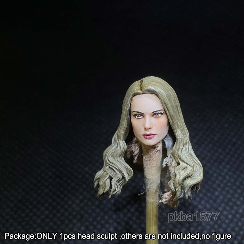 Premium 1/18 Weibliche Beauty Head Skulptur Soldatenkopf Für 3,75