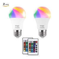 Dimmable Rgb Led Bulbminger 5w Color Changing Smart Light Bulb With Ir Remote... on sale Dimmable Rgb Led Bulbminger 5w Color Changing Smart Light Bulb With Ir Remote... on sale