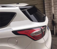 ABS Roof Rear Window Spoiler Lip A Glossy Black For 2013-2018 Ford Escape Kuga