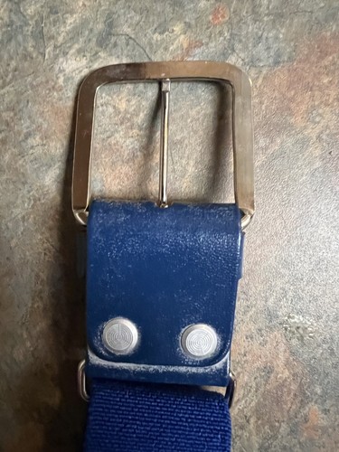 CHAMPRO YOUTH 1.50 WIDE ADJUSTABLE 18”-34” BASEBALL SOFTBALL BRUTE BELT, BLUE - Picture 6 of 7