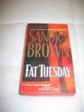 Sandra Brown Fat Tuesday 4 Audio Cassette Book Performed By Stephen Lang