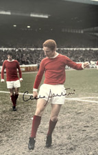 CARLO SARTORI - CALCIATORE MANCHESTER UNITED - OTTIMA FOTO FIRMATA
