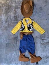 Walt Disney World Toy Story Woody sheriff costume with hat size 4-5 NWOT