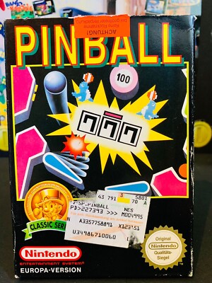 NINTENDO NES || PINBALL CLASSIC SERIES IN OVP + SPIELEANLEITUNG || BLITZVERSAND