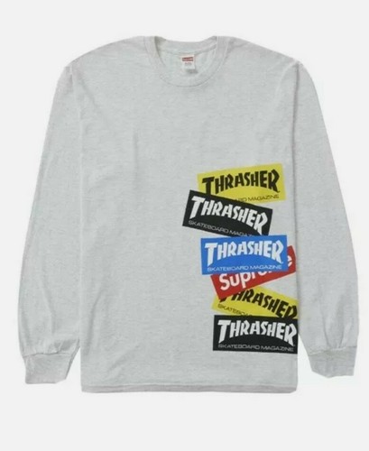 SUPREME THRASHER Multi-Logo Long Sleeve 