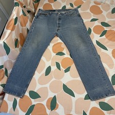 VINTAGE Levi s 501 Blue Jeans Men s 42x32 Medium Wash Denim 90s 1997 Made USA