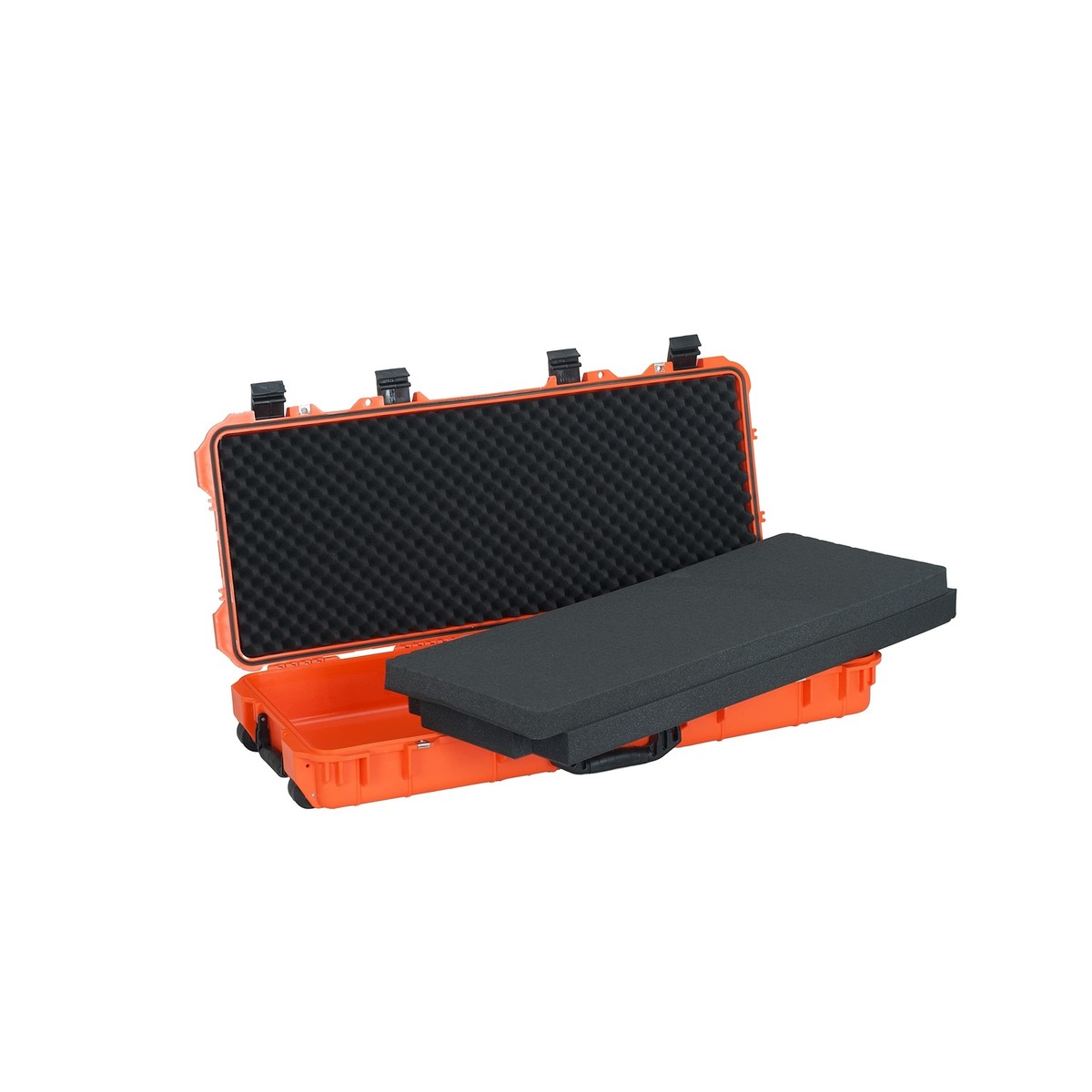 MEIJIA Portable Rolling Waterproof All Weather Rifle Hard Case