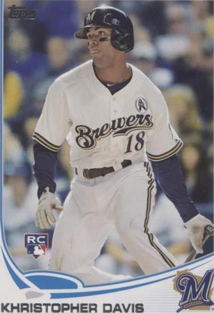 2013 Topps Mini - Khris Davis #360 - 1 of 1