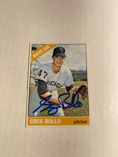 Chicago White Sox GREG BOLLO Signed Card