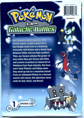 Pokemon DP Galactic Battles, Vol. 2 (DVD, 2011, 2-Disc Set) for
