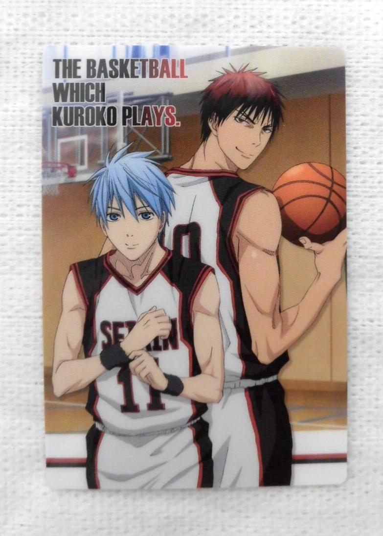 The Basketball which Kuroko Plays Plastic card Tetsuya