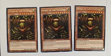 YuGiOh - 3x Sanga of the Thunder- MAZE-EN032 Rare - 1st Edition