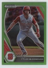 2021 Panini Prizm Draft Picks Lime Green 27/75 Tyler McDonough #PDP75 0u66