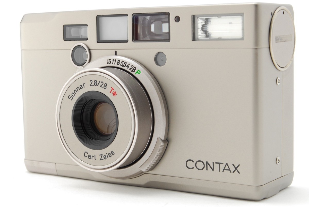 CONTAX T iｘ /Carl Zeiss Sonnar 28mm F2.8 MINT] Contax Tix Carl Zeiss 28mm f/2.8 APS Compact Film Camera