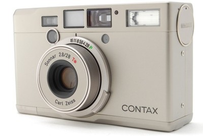[MINT] Contax Tix Carl Zeiss 28mm f/2.8 APS Compact Film Camera Body From Japan