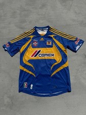 Adidas Tigres UANL 2007/08 Soccer Liga MX Futbol Jersey Shirt #16 Lucas Lobos
