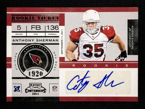 Anthony Sherman [Autograph] #112 card