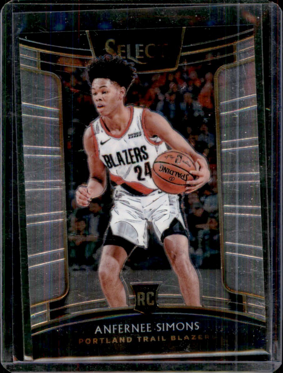 2018-19 Panini Select - Concourse Anfernee Simons #39 (RC)
